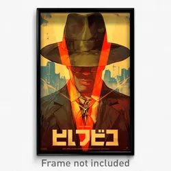 Hebrew Movie Poster - Man Feeling Wrath, Elaborate Sun Hat (Israel Art Print)