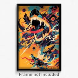 Icelandic Movie Poster - Distinct Savannah (Iceland Retro Film Art Print)