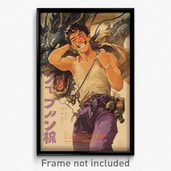 Indonesian Movie Poster - Man Feeling Grinning, Steel Purple Leotard (Art Print)