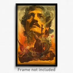 Spanish Movie Poster - Yellow Hamlet (Spain Psychedelic Art Retro Film Print)