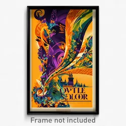 French Movie Poster - Bronze Cellar (France Psychedelic Art Retro Film Print)