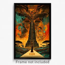 Spanish Movie Poster - Menacing Cloister (Spain Retro Film Art Print)