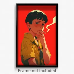 Indonesian Movie Poster - Boy Feeling Troubled, Well To Do Neck Tassel (Print)