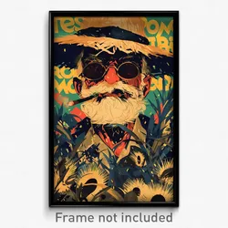 Brazilian Movie Poster - Elderly Fields (Brazil Retro Film Art Print)