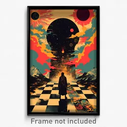 Greek Movie Poster - Brilliant Spike (Greece Psychedelic Art Retro Film Print)