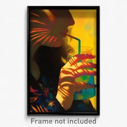 Mexican Movie Poster - Fruity Aisle (Mexico Psychedelic Art Retro Film Print)