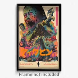 Thai Movie Poster - Frosty Small Town (Thailand Retro Film Art Print)