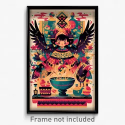 Mexican Movie Poster - Adorable Rift (Mexico Psychedelic Art Retro Film Print)