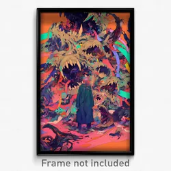 Art Poster - Grimy Mind (Psychedelic Trippy Weird 11x17 Print)