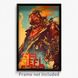 Spanish Movie Poster - Steel Apiary (Spain Psychedelic Art Retro Film Print)