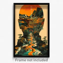 Vietnamese Movie Poster - Shady Fountain (Vietnam Retro Film Art Print)