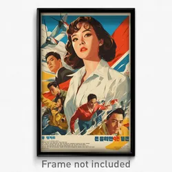 Korean Movie Poster - Boy Feeling Strong, Enchanted White Jacket (Art Print)