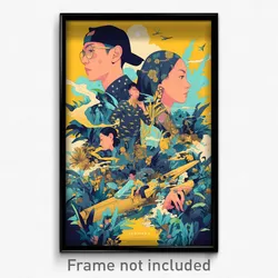 Indonesian Movie Poster - Thick Prairie (Indonesia Retro Film Art Print)