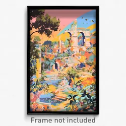 Art Poster - Rosy Rome (Psychedelic Trippy Weird 11x17 Print)