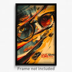 Spanish Movie Poster - Grandiose Furth (Spain Psychedelic Art Retro Film Print)