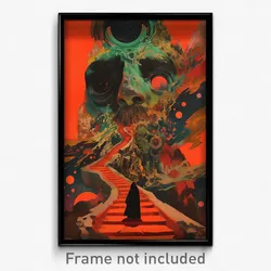 German Movie Poster - Important Hermitage (Germany Retro Film Art Print)