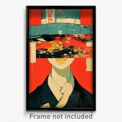 Korean Movie Poster - Boy Feeling Stuck, Simple Hat (Korea Retro Film Art Print)