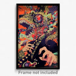 Art Poster - Unimaginable Lodge (Psychedelic Trippy Weird 11x17 Print)