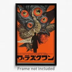 Greek Movie Poster - Man Feeling Love, Crafty Mechanical Wings (Art Print)