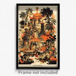 Indonesian Movie Poster - Mellow Muster (Indonesia Retro Film Art Print)