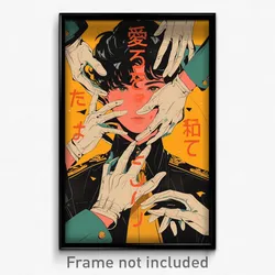 Movie Art Poster - Boy Feeling Self Compassionate, Zealous Print Gloves (Print)