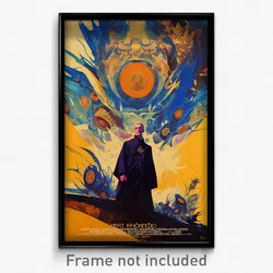 French Movie Poster - Man Feeling Shame, Quixotic Frilled Socks (Art Print)