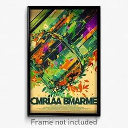 Spanish Movie Poster - Glass Antechamber (Spain Retro Film Art Print)