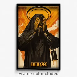 Greek Movie Poster - Man Feeling Arrogant, Acclaimed Mechanical Halo (Art Print)
