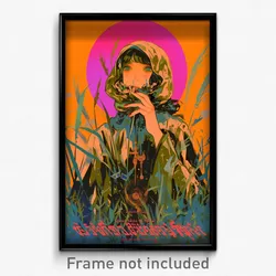 Thai Movie Poster - Warm Grass (Thailand Psychedelic Art Retro Film Print)