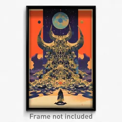 German Movie Poster - Gracious Ego Death (Germany Retro Film Art Print)