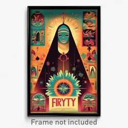 Mexican Movie Poster - Mysterious Friary (Mexico Retro Film Art Print)
