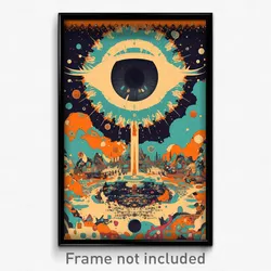 German Movie Poster - Perfect Ranch (Germany Psychedelic Art Retro Film Print)