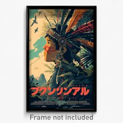 Indonesian Movie Poster - Boy Feeling Serenity, Able Feather Hair Ornament