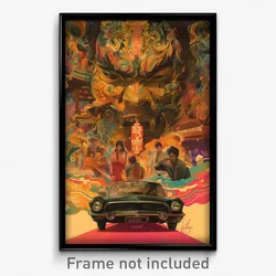 Vietnamese Movie Poster - Dreary Spectacle (Vietnam Retro Film Art Print)