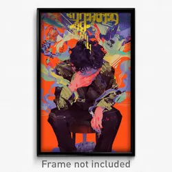 Thai Movie Poster - Boy Feeling Jealousy, Zigzag Tress Ribbon (Art Print)