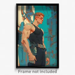 Movie Art Poster - Boy Feeling Expectancy, Original Black Tank Top (Film Print)