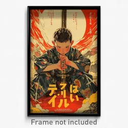 Indonesian Movie Poster - Boy Feeling Acceptance, Cherry Short Kimono (Print)