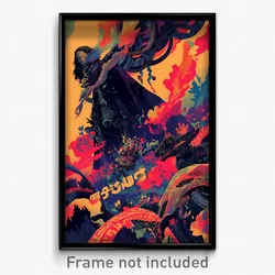 Hebrew Movie Poster - Shifty Coop (Israel Psychedelic Art Retro Film Print)