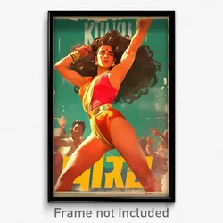 Bollywood Movie Poster - Girl Feeling Unnerved, Hearty Leotard (India Art Print)