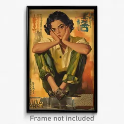 Mexican Movie Poster - Boy Feeling Unsettled, Silky Pointy Footwear (Art Print)