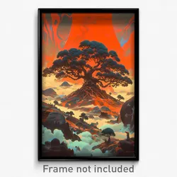 Indonesian Movie Poster - Nifty Mountain (Indonesia Retro Film Art Print)