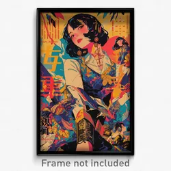 Chinese Movie Poster - Woman Feeling Doubt, Adventurous Tank Top (Art Print)