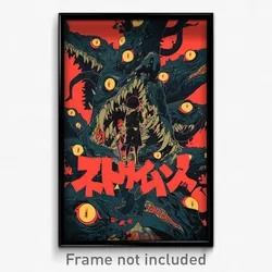 Thai Movie Poster - Red Smithy (Thailand Psychedelic Art Retro Film Print)