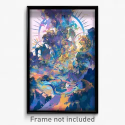 Art Poster - Lovely Relicry (Psychedelic Trippy Weird 11x17 Cartoon Print)