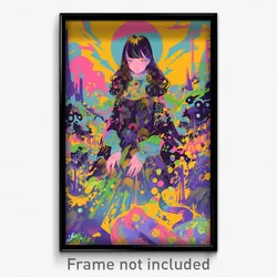 Art Poster - Unimaginable Hutch (Psychedelic Trippy Weird 11x17 Cartoon Print)