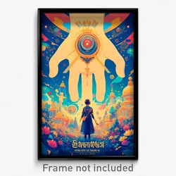 Thai Movie Poster - Gigantic Hospice (Thailand Psychedelic Art Retro Film Print)
