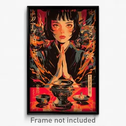 Chinese Movie Poster - Glass Rome (China Psychedelic Art Retro Film Print)