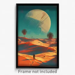 Movie Art Poster - Old Sands (Psychedelic Trippy Weird Retro Cartoon Film Print)