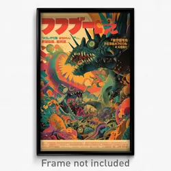 Japanese Movie Poster - Creepy Galaxy Battle (Japan Retro Film Art Print)