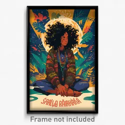 Brazilian Movie Poster - Girl Feeling Remorse, Natural Brown Cardigan (Print)
